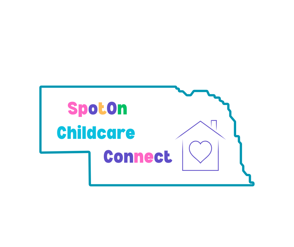 Spoton Childcare Connect Logo - Nebraska with a heart